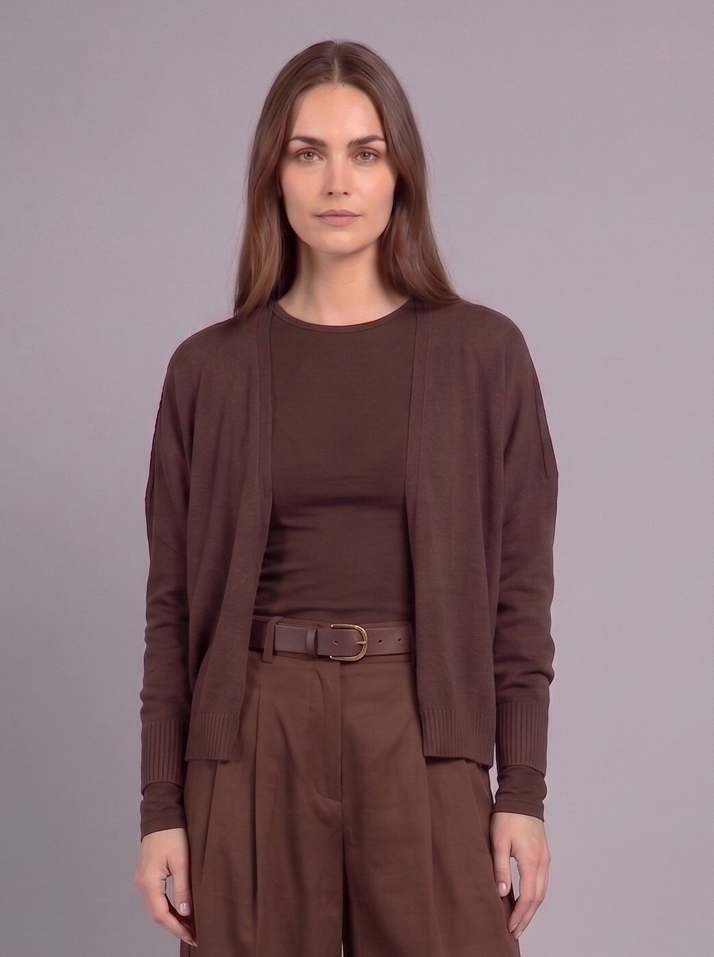Grossista Max & Enjoy (Vêtements) - Cardigan senza cuciture in maglia ultra morbida al tatto come il cashmere