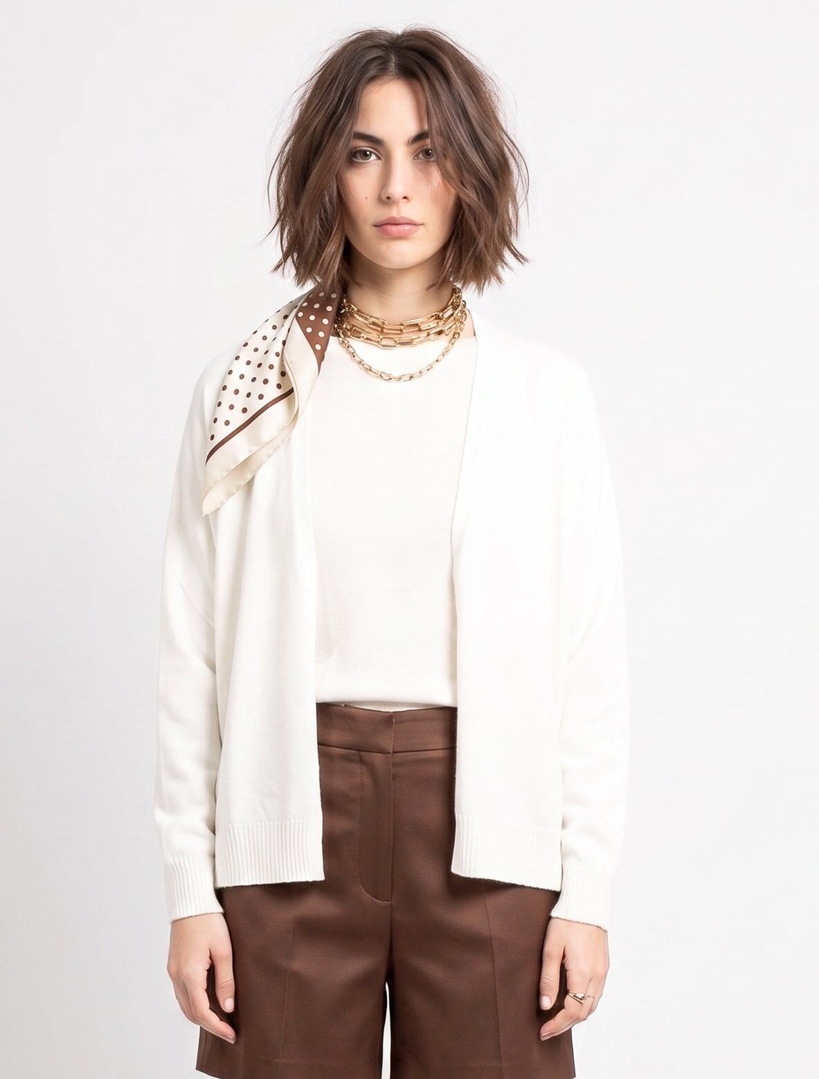 Grossiste Max & Enjoy (Vêtements) - Cardigan sans couture en maille ultra douce au toucher cachemire
