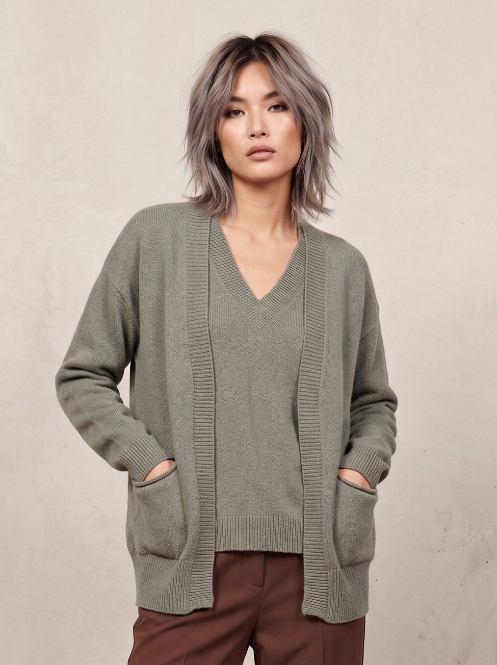 Grossiste Max & Enjoy (Vêtements) - Gilet en maille sans couture