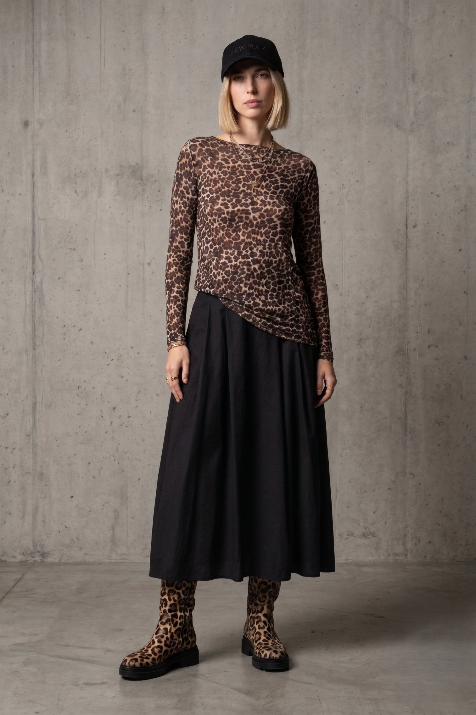 Mayorista Max & Enjoy (Vêtements) - Falda larga fluida en 100% lyocell