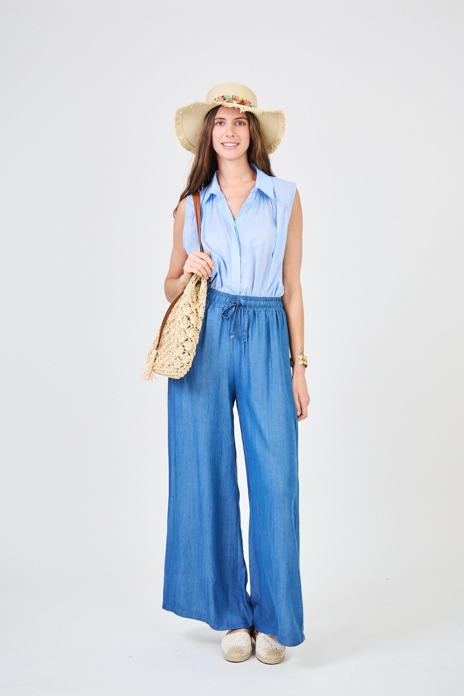 Grossista Max & Enjoy (Vêtements) - Pantaloni dell'effetto "jeans"