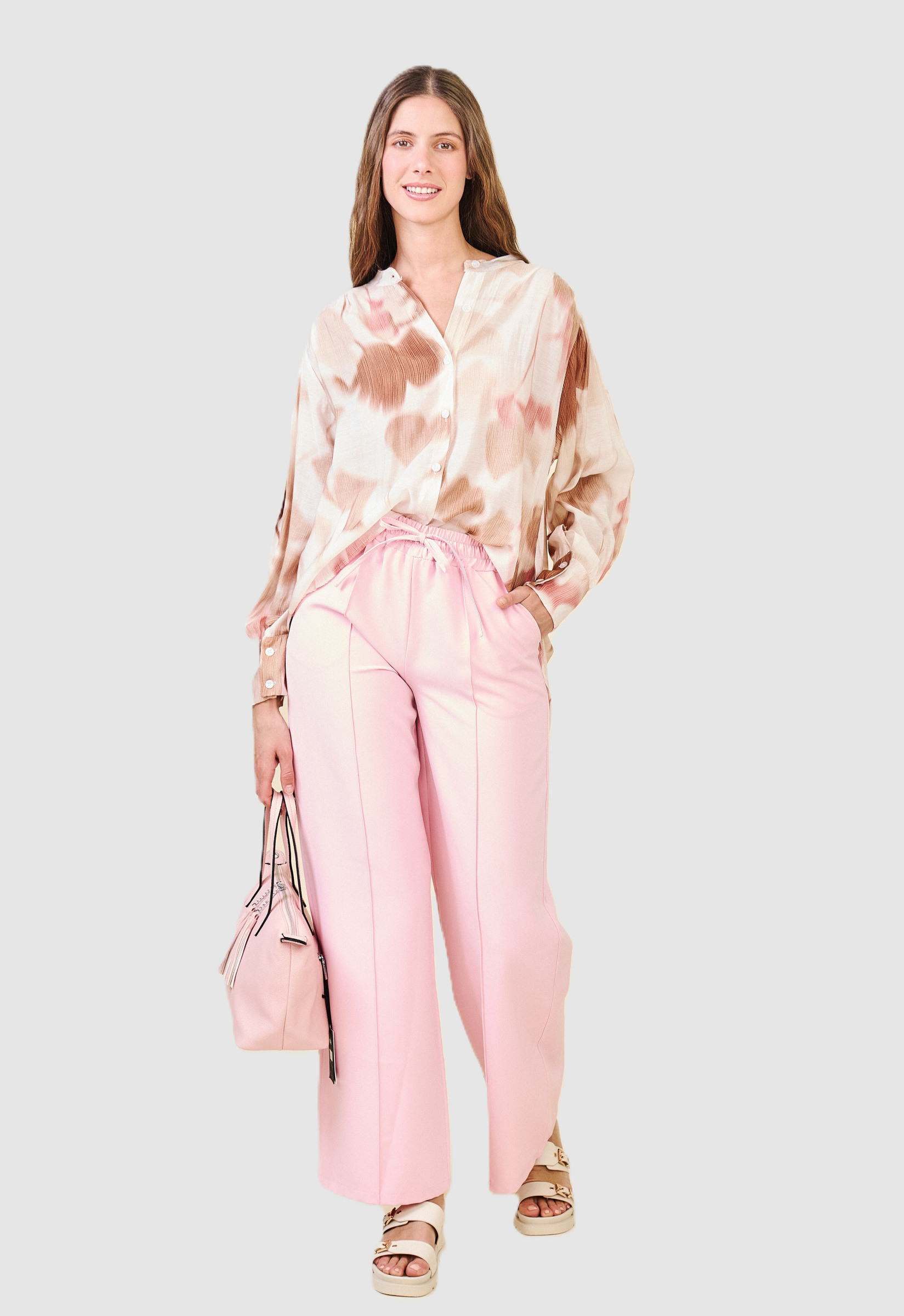 Großhändler Max & Enjoy (Vêtements) - Weite Hose mit Paspel