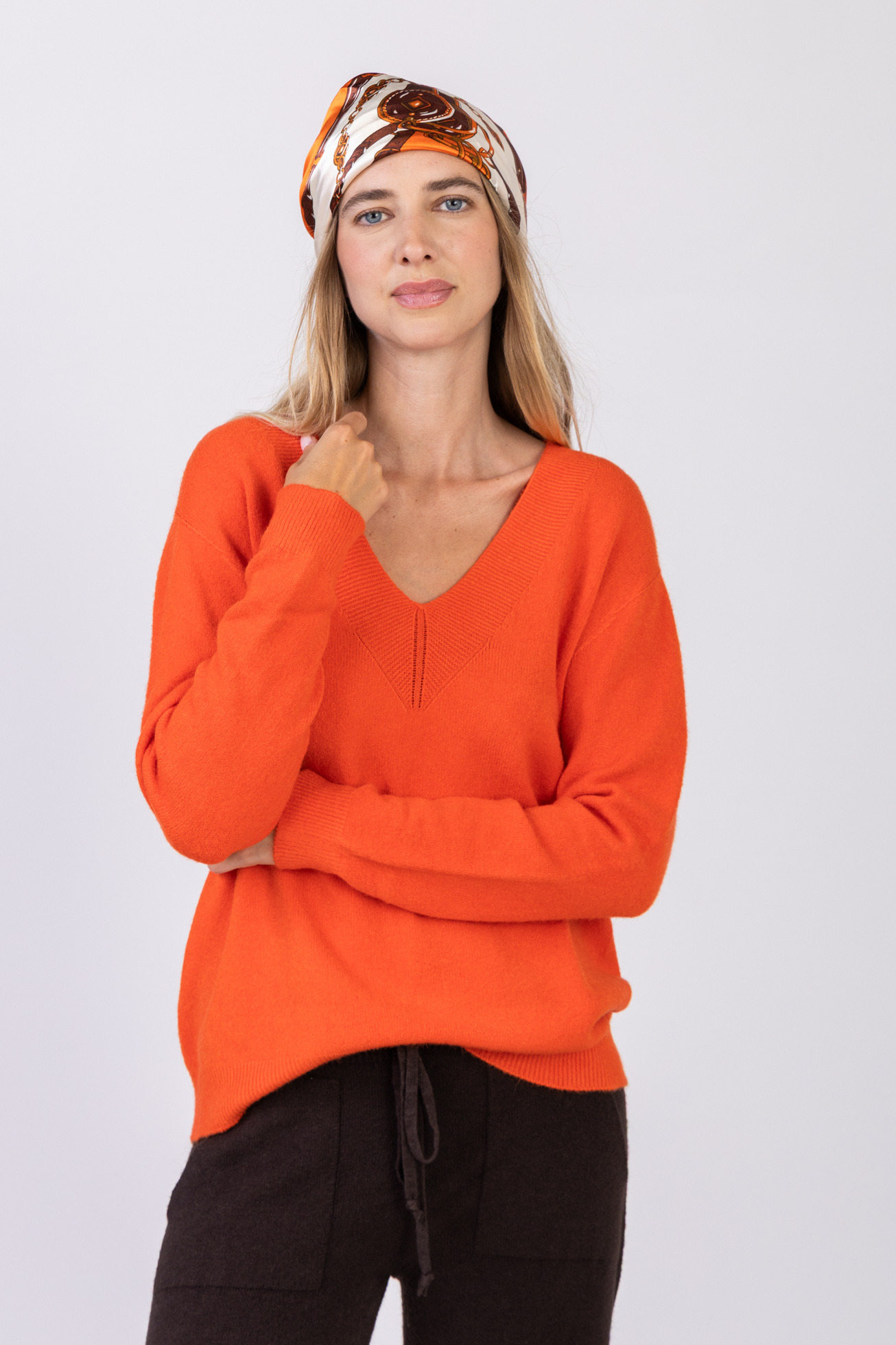 Wholesaler Max & Enjoy (Vêtements) - Seamless V-neck sweater