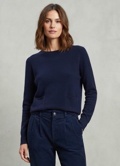 Mayorista Max & Enjoy (Vêtements) - Suéter de punto ULTRA FINO sin costuras con cuello redondo