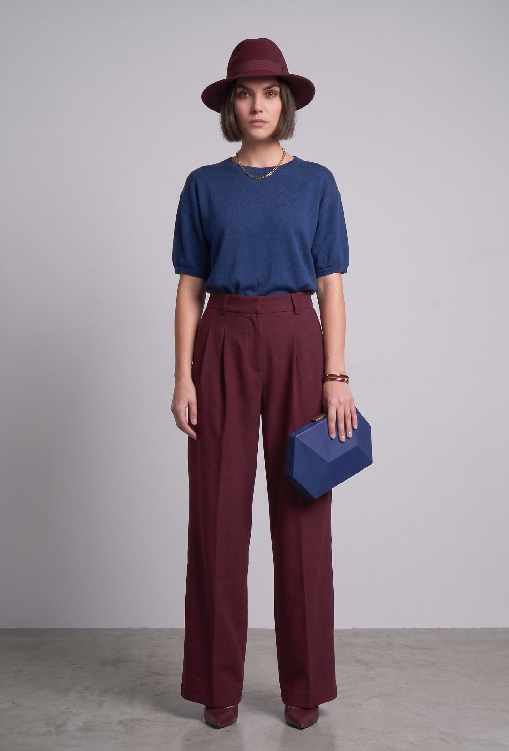 Wholesaler Max & Enjoy (Vêtements) - Seamless cropped turtleneck sweater with a cashmere feel