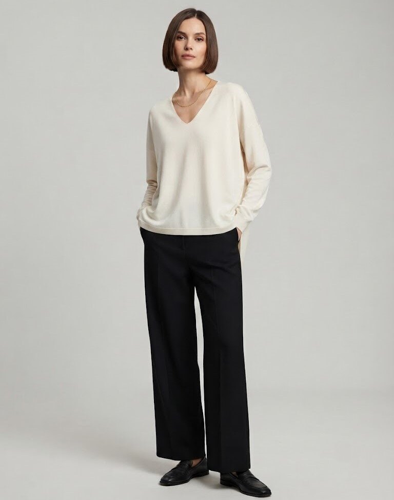 Grossiste Max & Enjoy (Vêtements) - Pull en maille froide sans couture