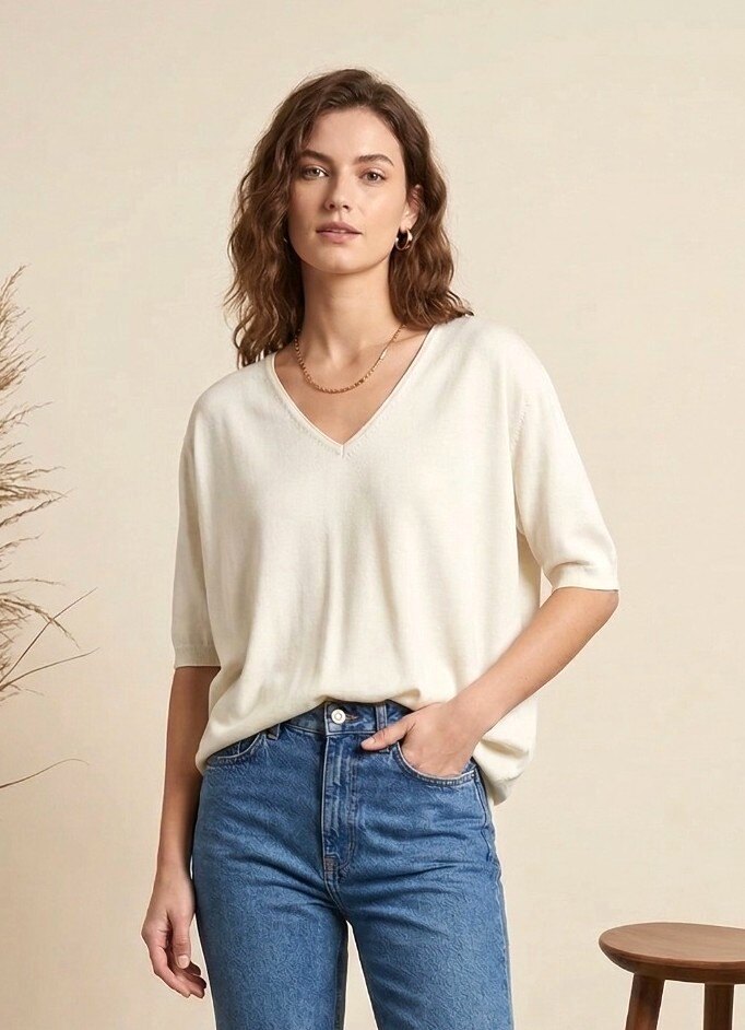 Grossiste Max & Enjoy (Vêtements) - Pull en 100% coton