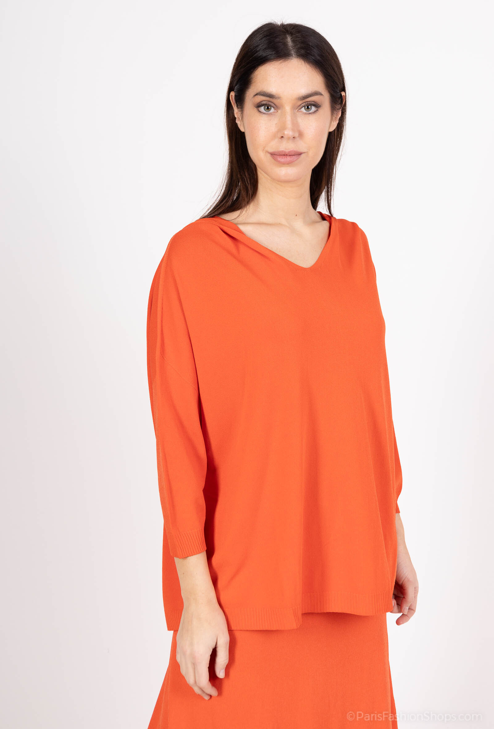 Grossista Max & Enjoy (Vêtements) - Pruck Fine e leggera Mesh Cubic V -Ceck