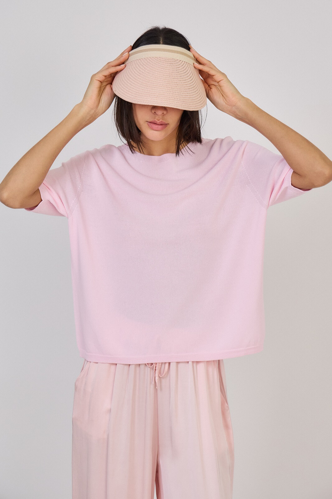 Grossista Max & Enjoy (Vêtements) - Maglione a collo rotondo in maglia fredda senza cuciture