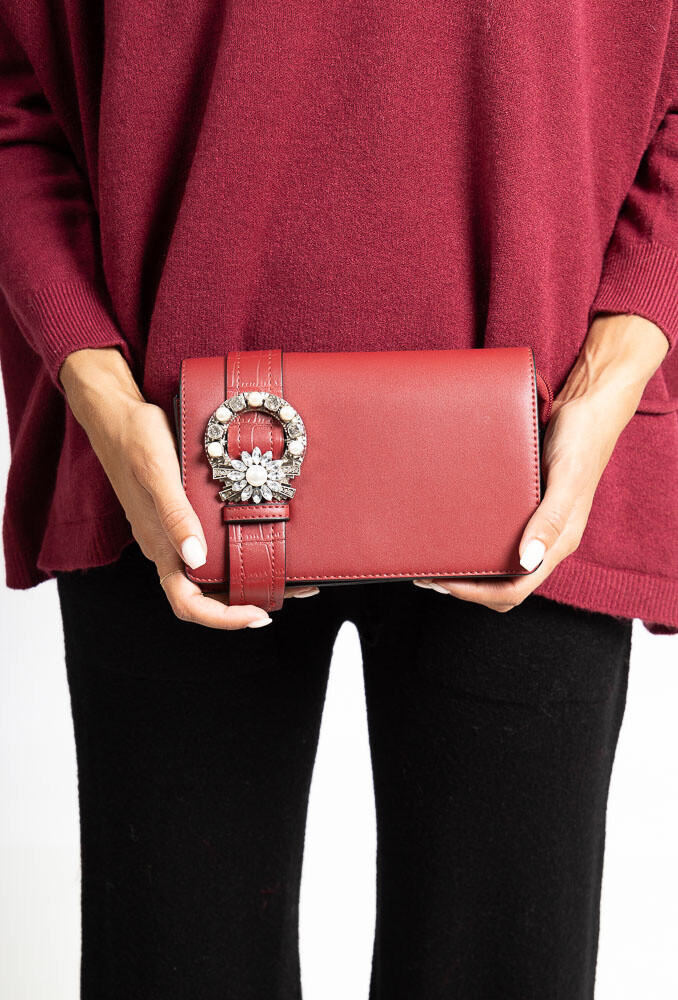 Mayorista Max & Enjoy (Vêtements) - Bolso de noche rojo
