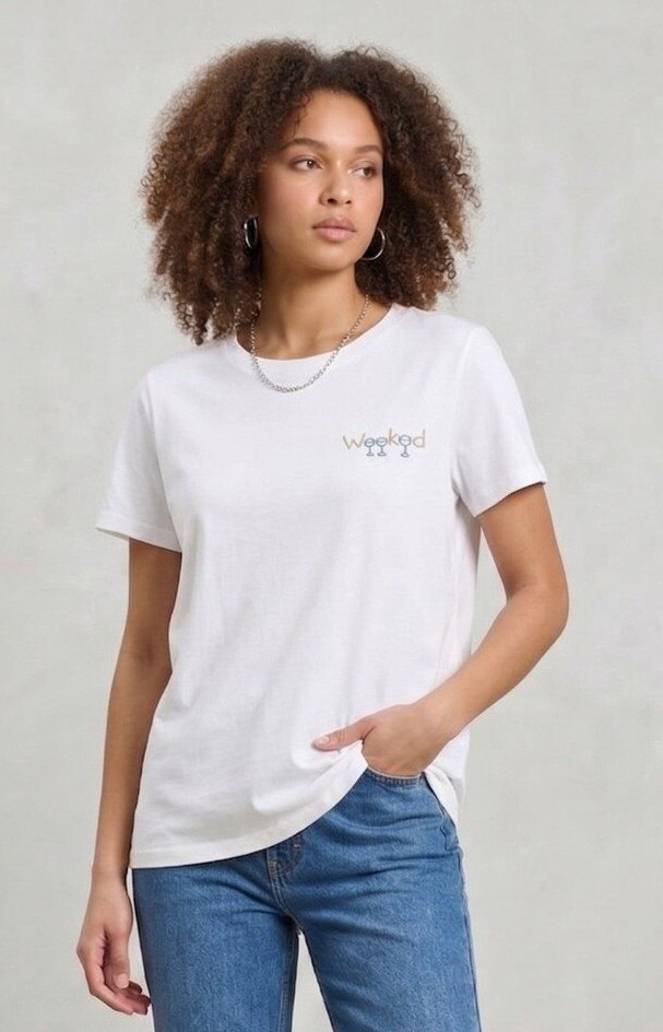 Grossiste Max & Enjoy (Vêtements) - T-shirt imprimé WEEK-END
