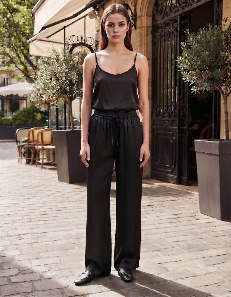 Grossista Max & Enjoy (Vêtements) - Canotta fluida con spalline sottili
