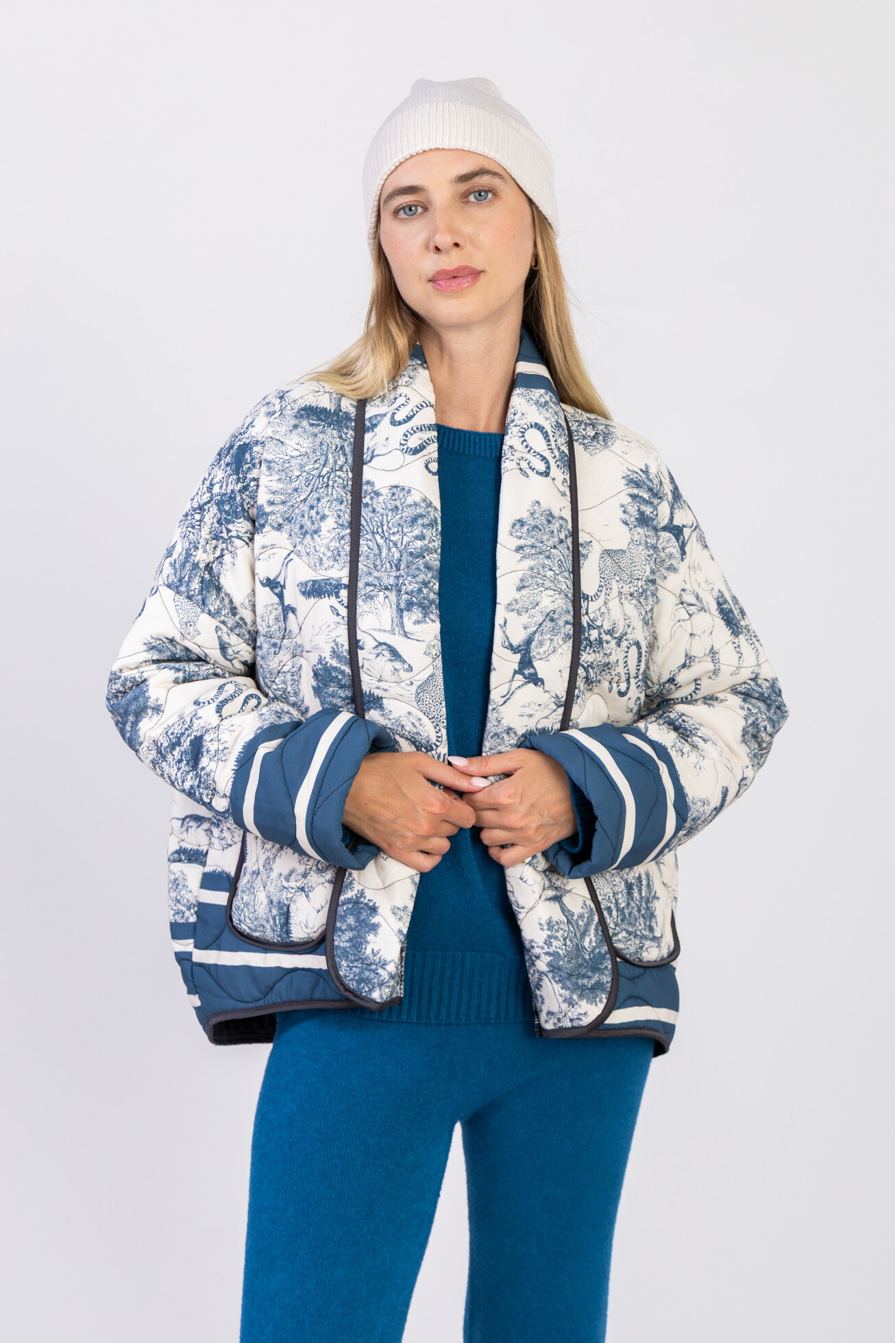 Mayorista Max & Enjoy (Vêtements) - Chaqueta de manga larga con estampado de jungla