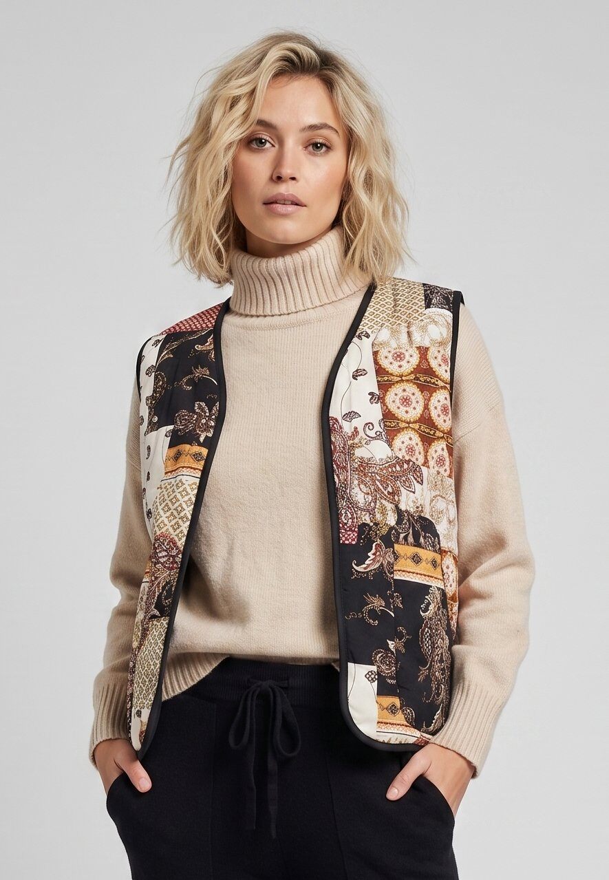 Grossiste Max & Enjoy (Vêtements) - Veste matelassée sans manches