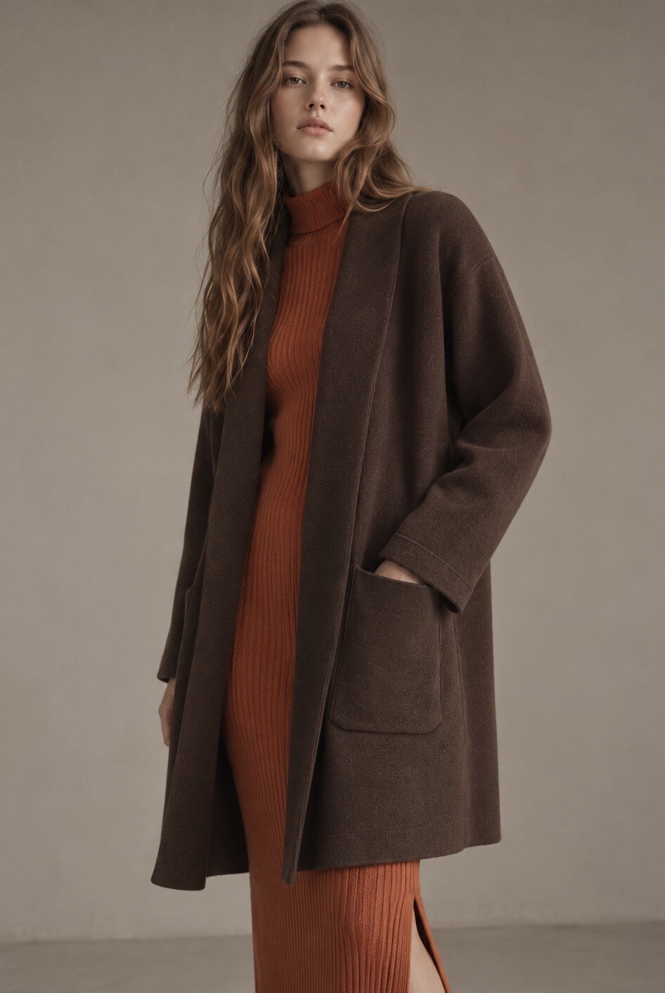 Wholesaler max long - Soft coat with pockets
