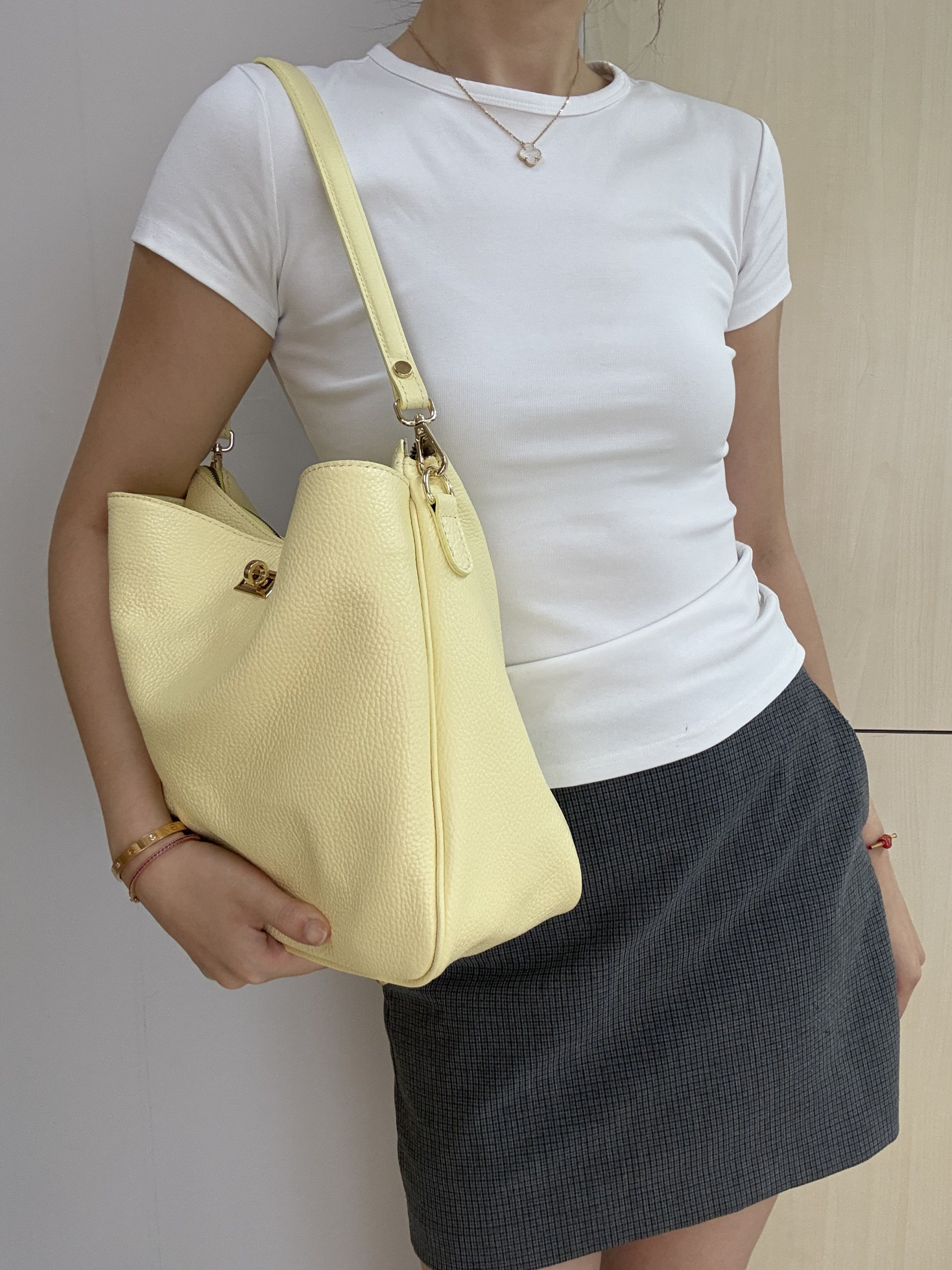 Wholesaler MAXFLY - LARGE LEATHER BAG WITH ACCESSORY