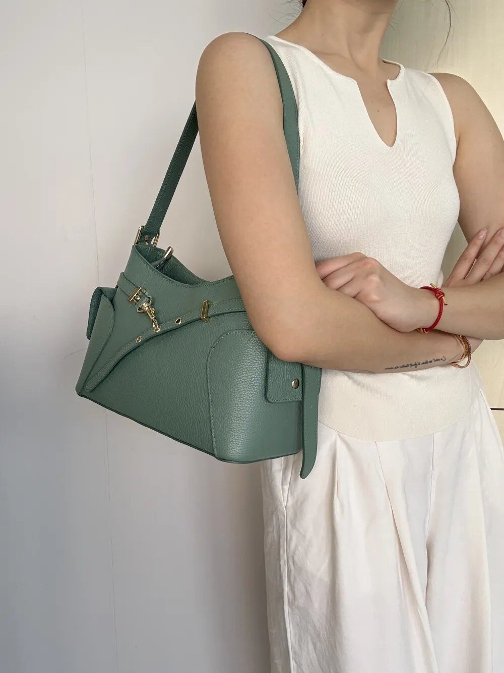 Grossiste MAXFLY - GRAND SAC EN CUIR ÉLÉGANT AVEC POCHES LATÉRALES