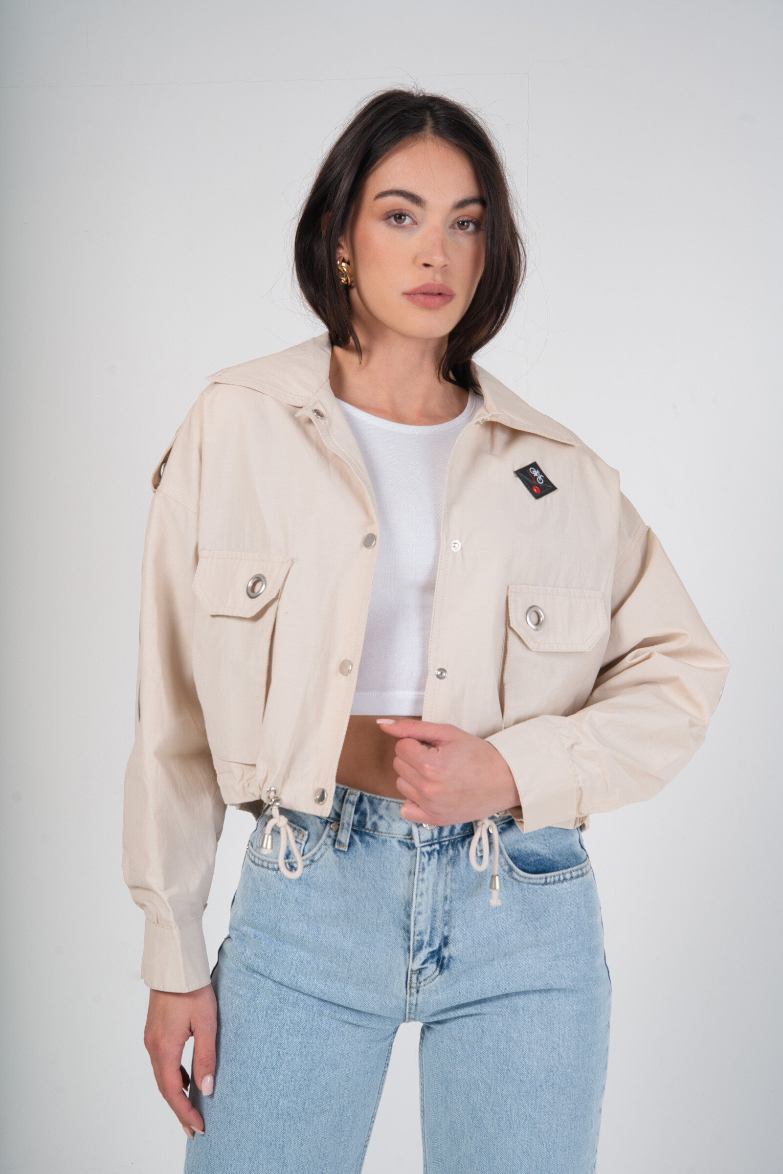 Wholesaler MAXMILA PARIS - Adjusted jacket Size and shoulder and eyelets