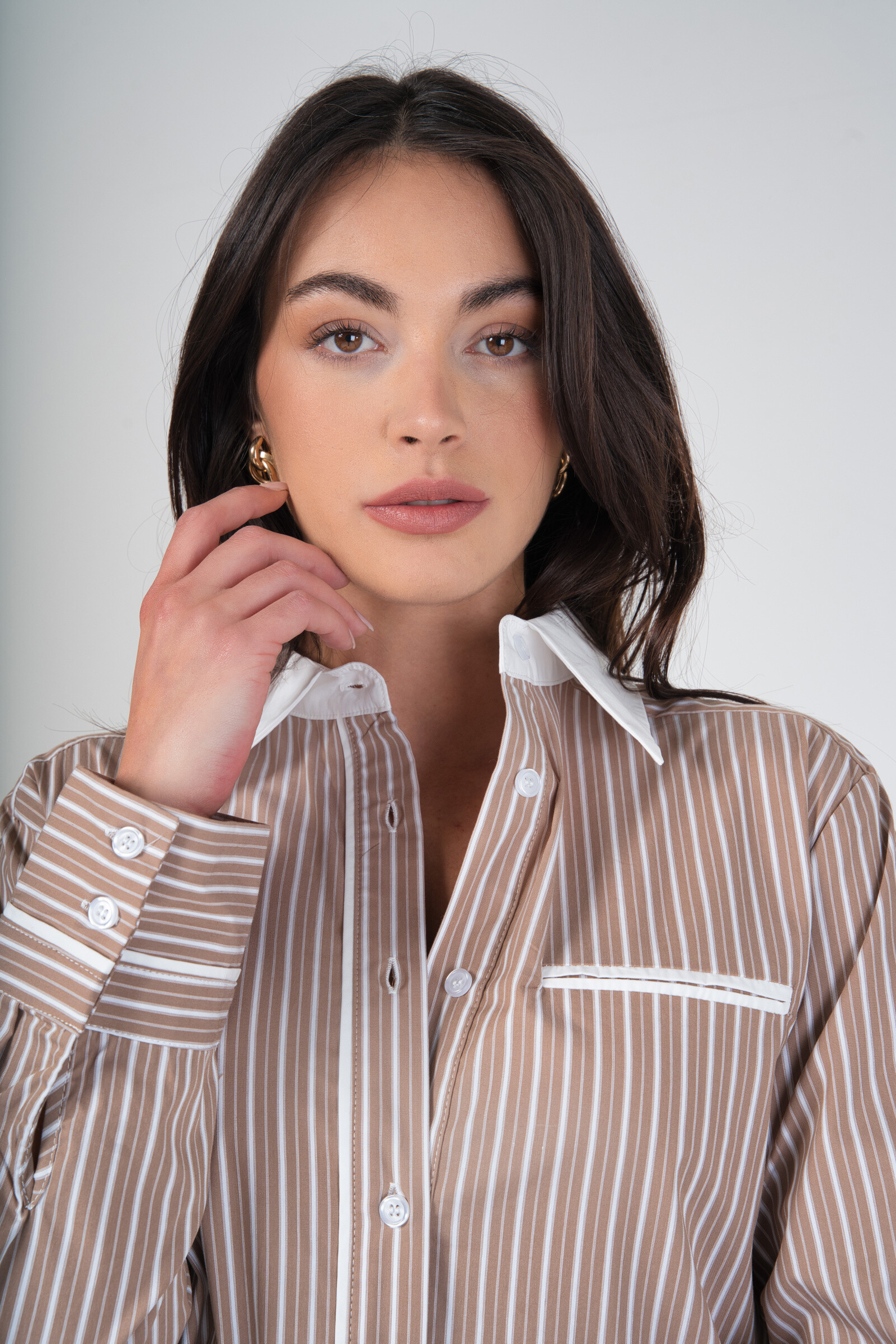 Wholesaler MAXMILA PARIS - Elegant striped shirt