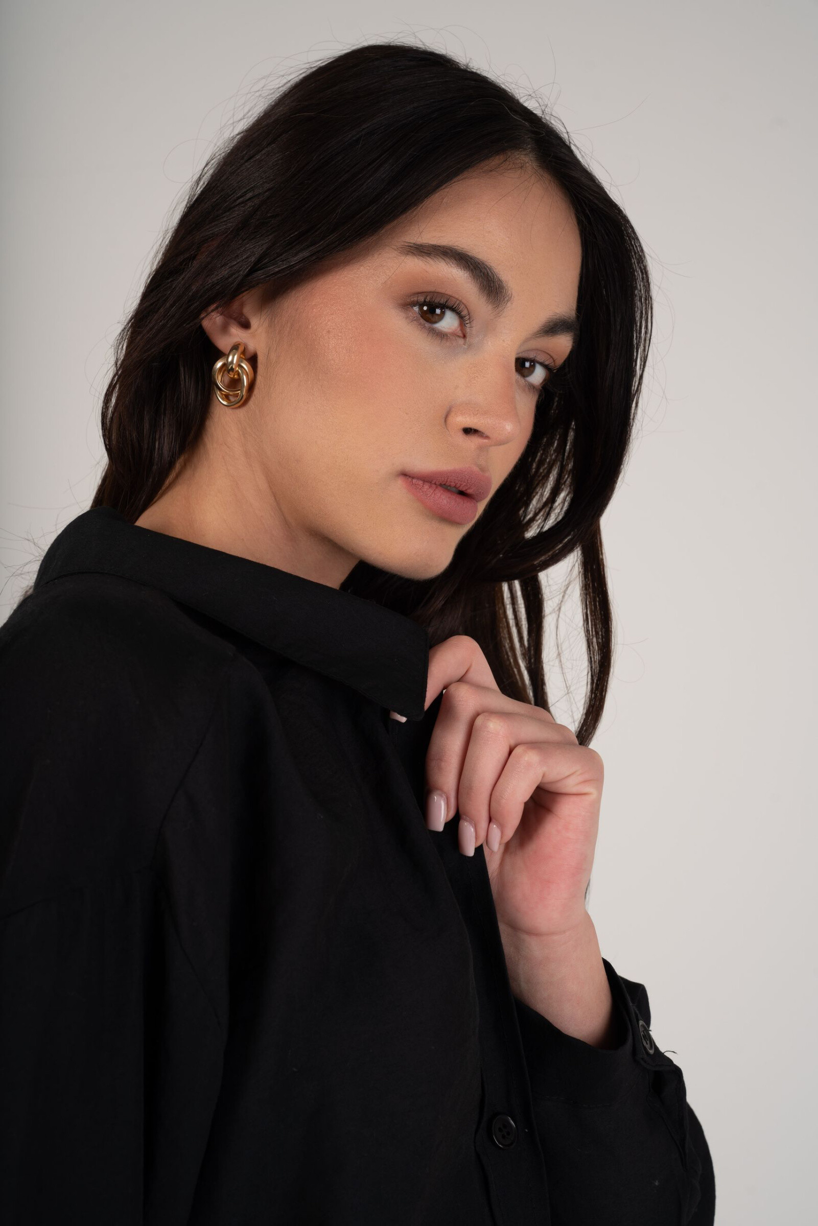 Flexible long sleeve shirt - Black - 2 - large format