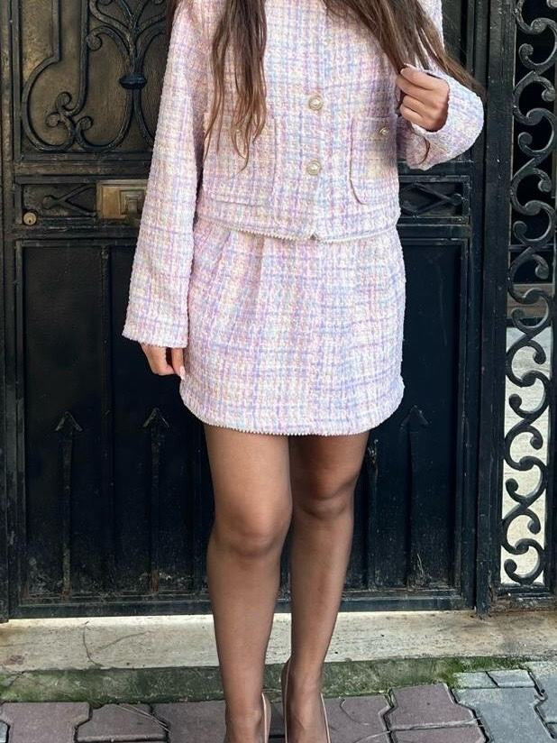 Wholesaler MAXMILA PARIS - Chic tweed skirt