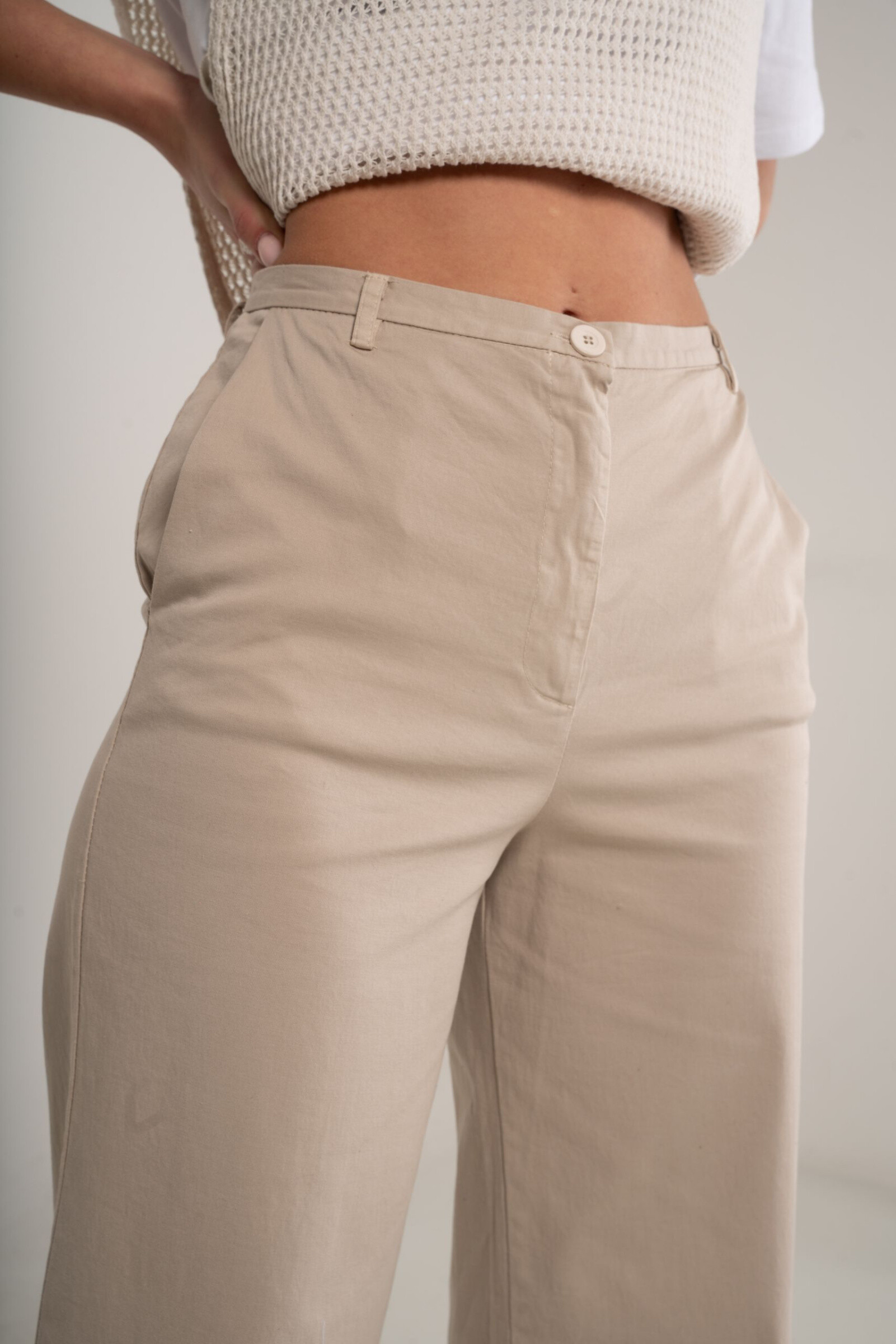 Grossiste MAXMILA PARIS - Pantalon DINO en Coton Stretch