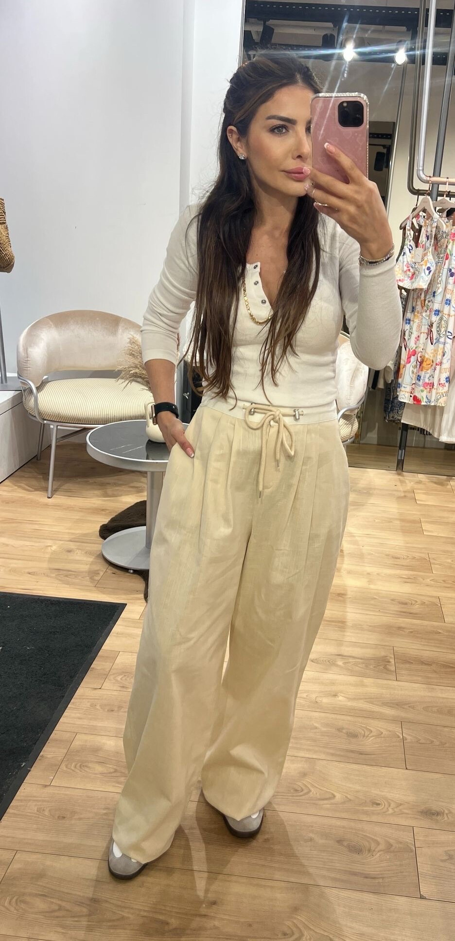 Grossista MAXMILA PARIS - Pantaloni da jogging Osira taglio su misura ad alto taglio