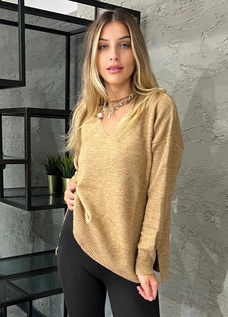 Wholesaler MAXMILA PARIS - V-neck sweater - ARM