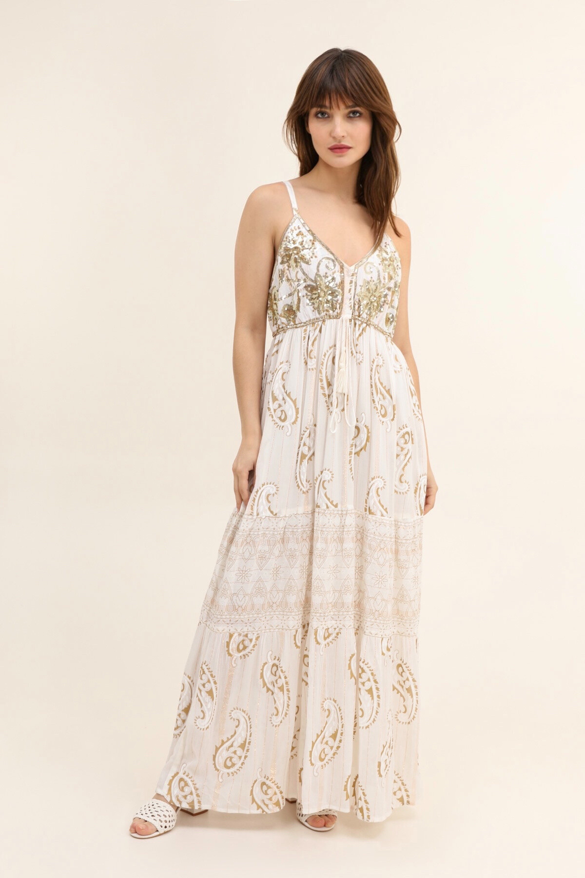 Wholesaler MAXMILA PARIS - MONACO strappy maxi dress