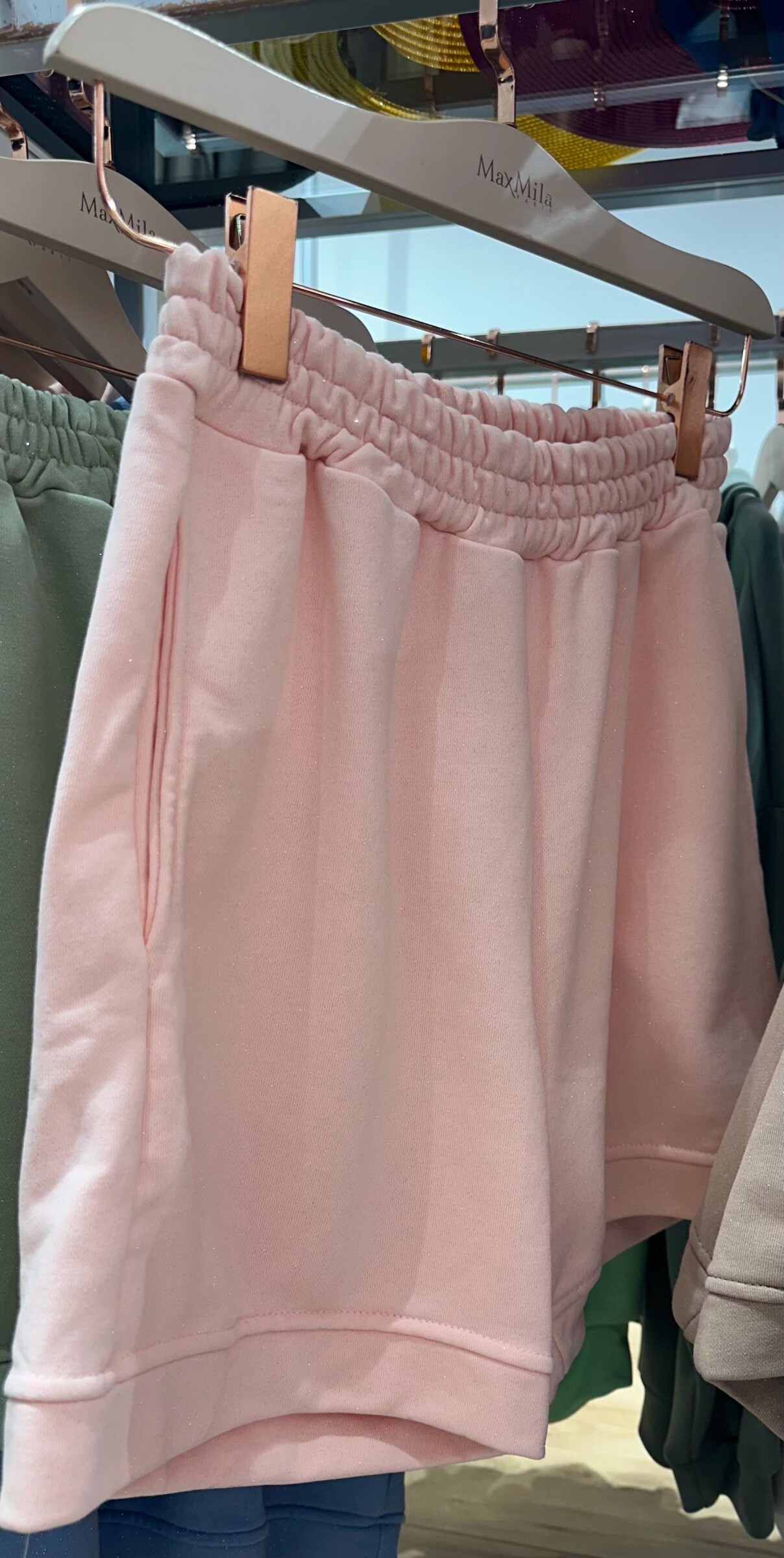Kurzes Joggen von Sport Trope mit Gummiband - Rose Schatten - 1 - Großformat