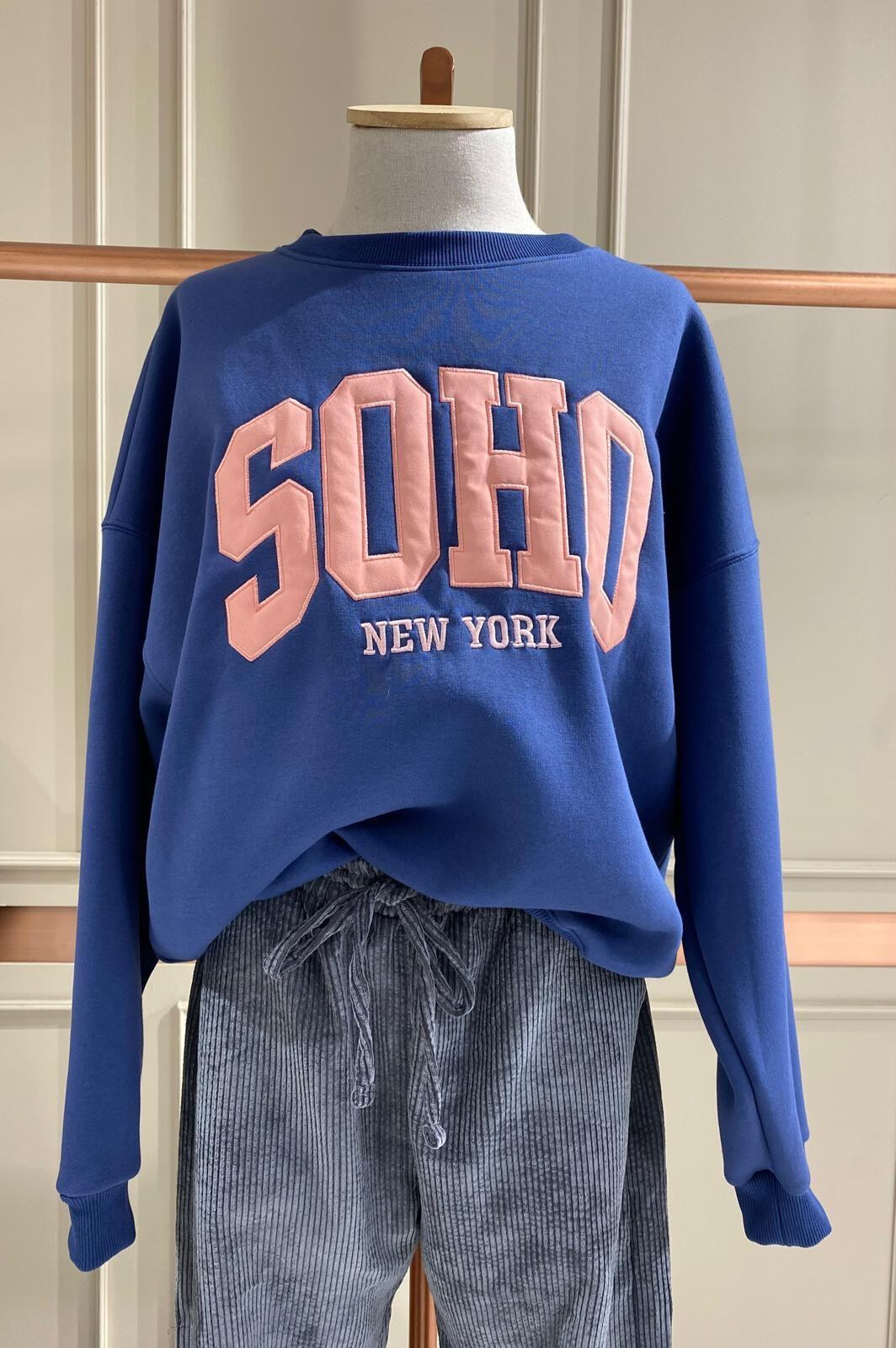 SOHO-SWEATSHIRT - Indigo - 1 - Großformat