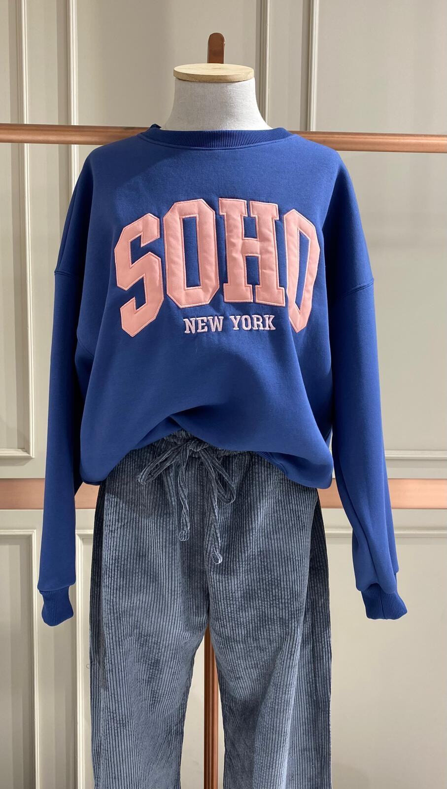 SOHO-SWEATSHIRT - Indigo - 2 - Großformat