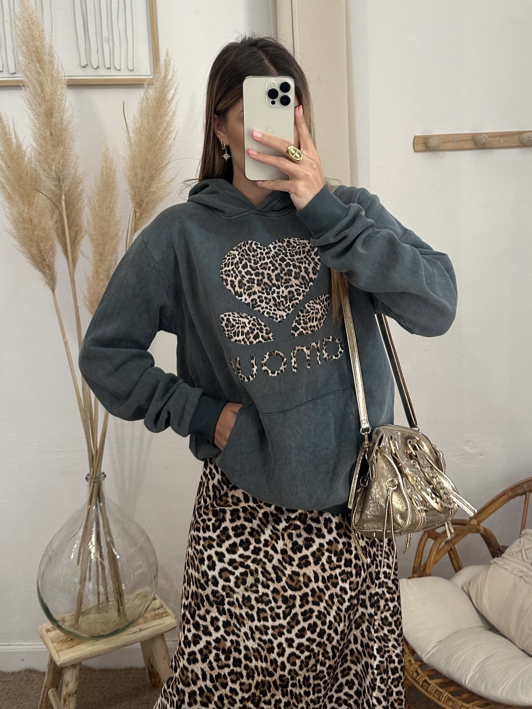 Wholesaler MAXMILA PARIS - Women's AMOUR Hooded Sweatshirt