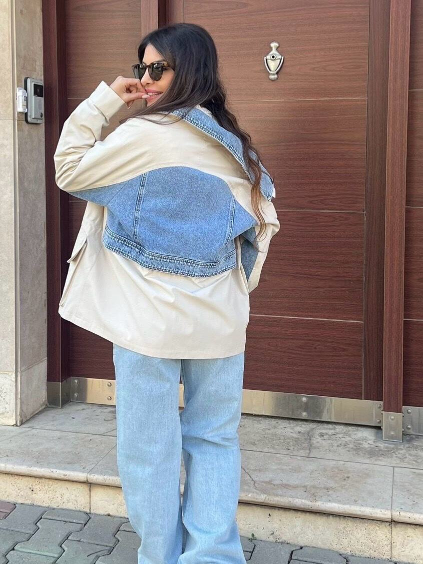 Wholesaler MAXMILA PARIS - Mixed jacket relaxed style