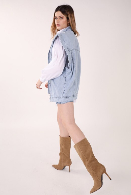 Wholesaler MAXMILA PARIS - Jeans biker jacket
