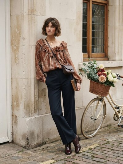 Großhändler MAY MODA - weite bedruckte Bluse mit Schnürkragen recycelt wie Qualle Großhändler MAY MODA - weite bedruckte Bluse mit Schnürkragen recycelt wie Qualle