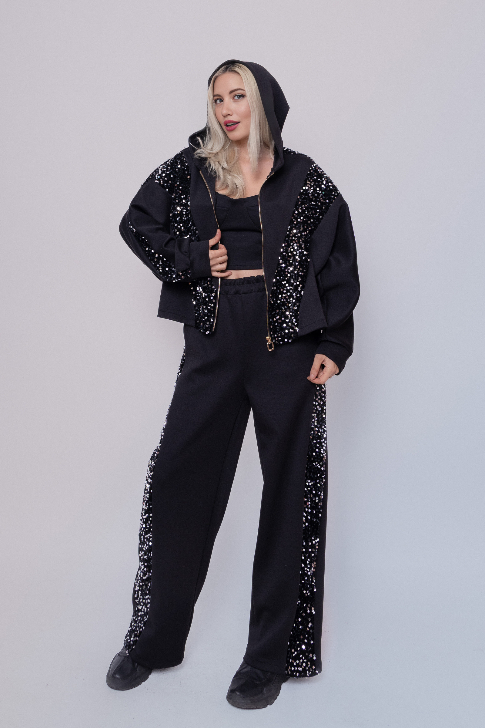 Wholesaler MAY MODA - Sequin matched set