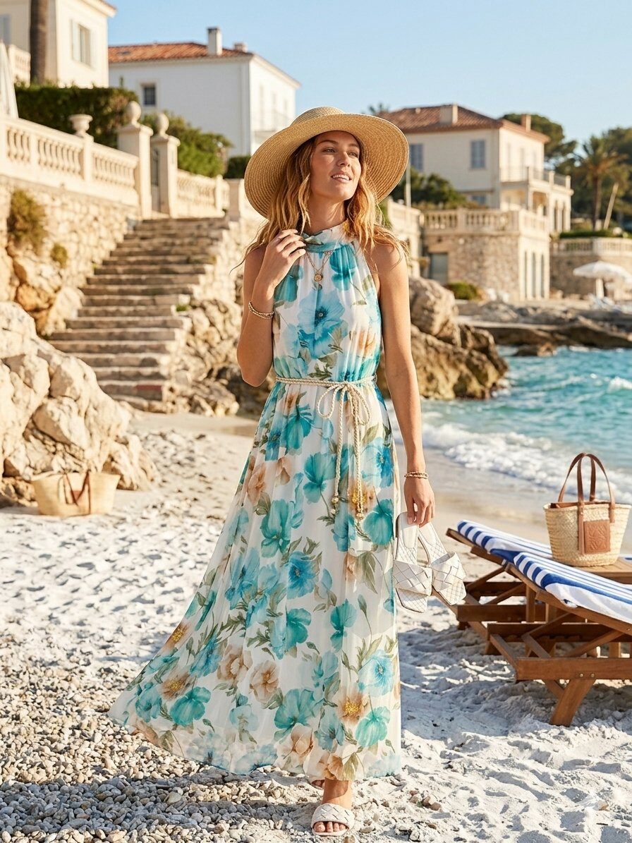 Wholesaler MAY MODA - Printed dress in lurex fabric