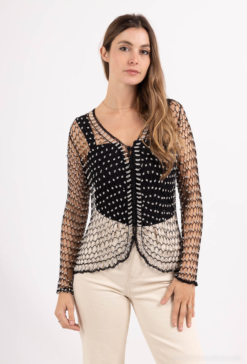 Wholesaler Alina - pearl vest