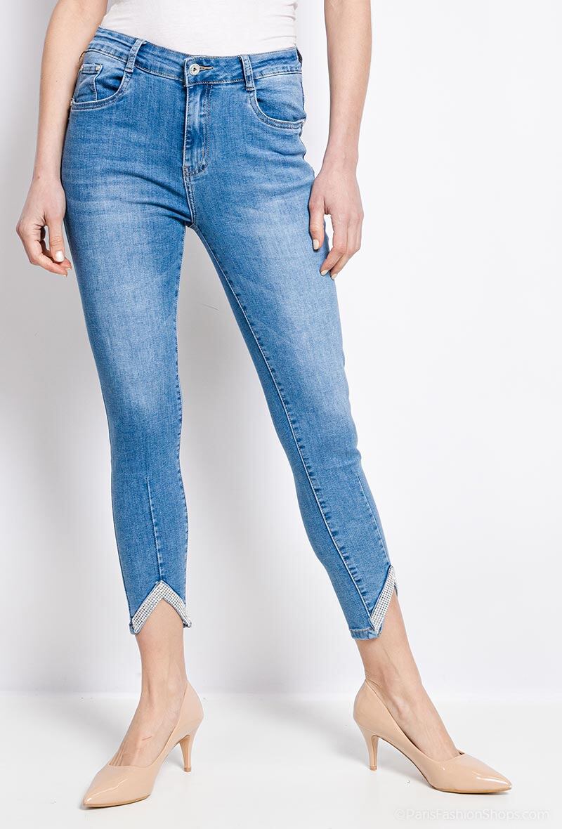 Grossiste Melena Diffusion - Jean avec strass