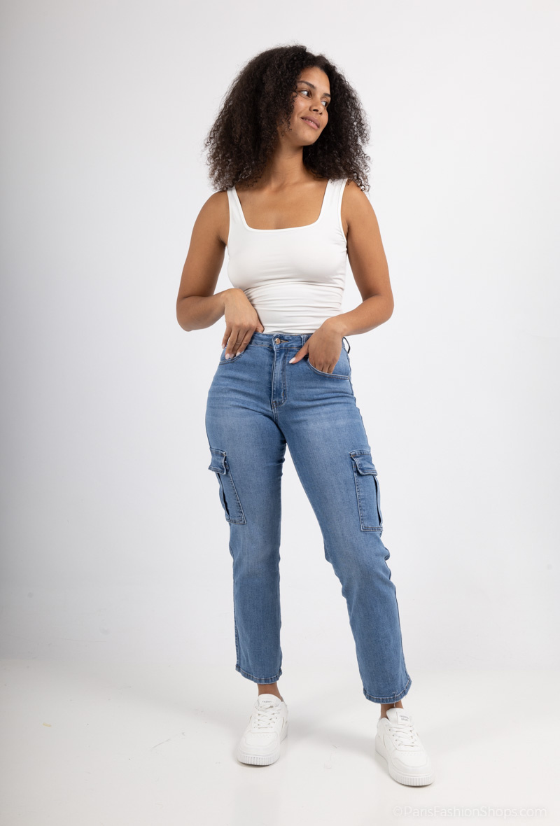 Grossiste Alina - Jeans cargo