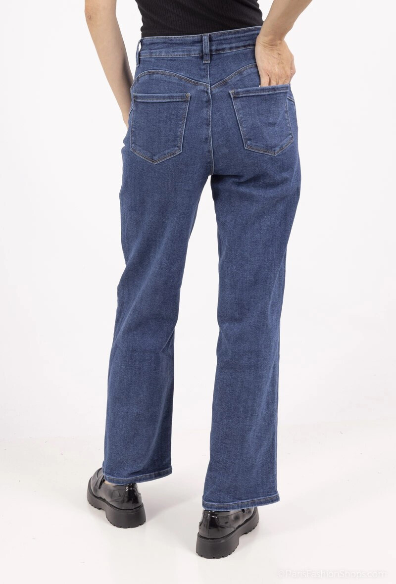 Wholesaler Alina - large size wide leg jeans