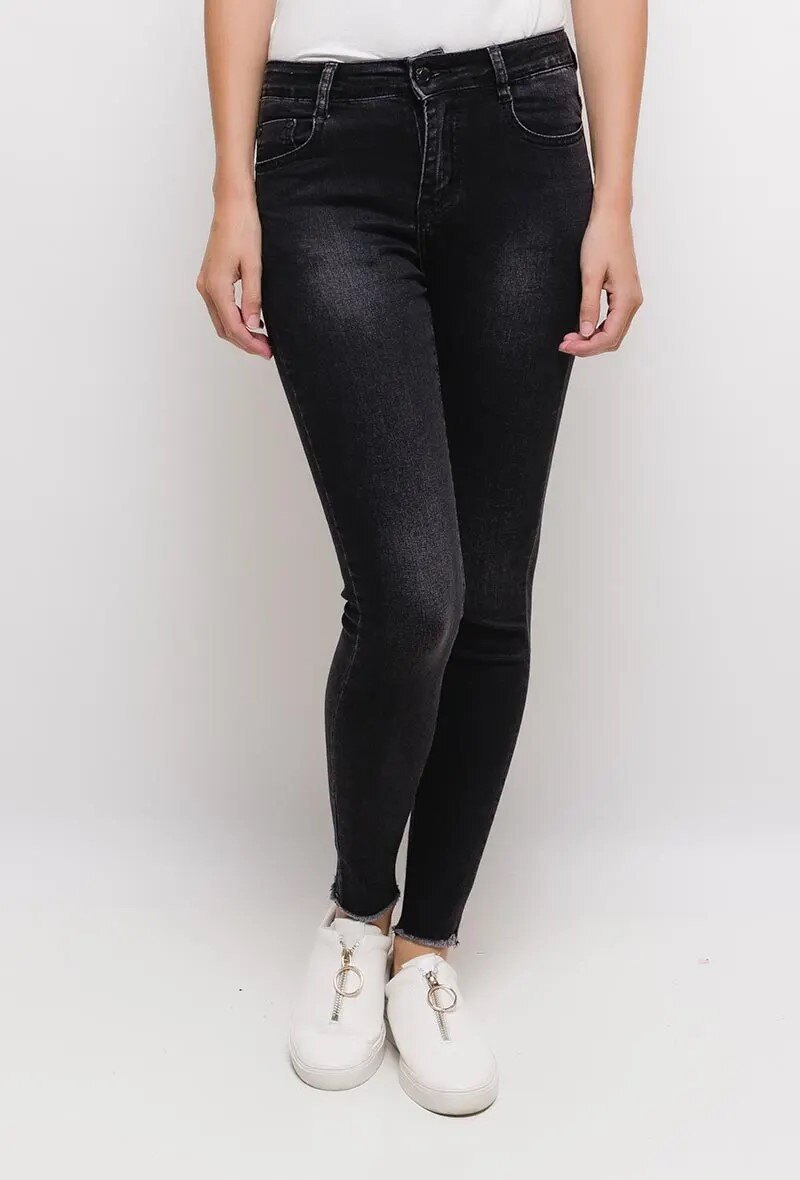 Wholesaler Melena Diffusion - Black slim jeans
