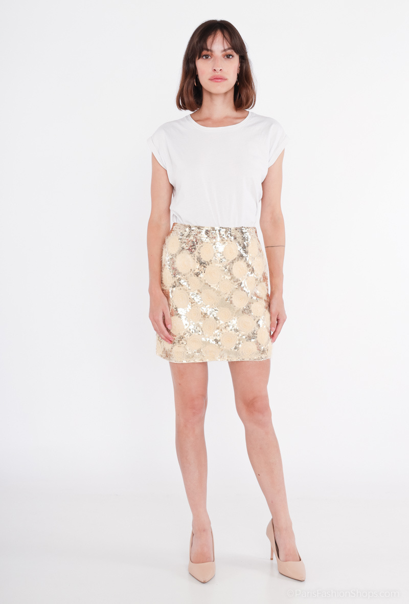 Wholesaler Melena Diffusion - Sequinned skirt