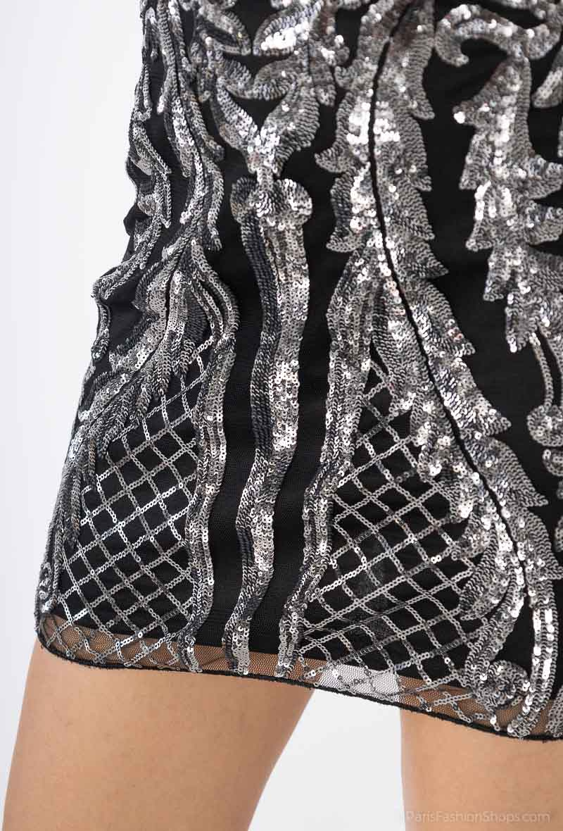 Wholesaler Alina - Sequinned skirt