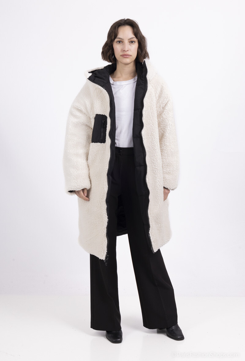 Grossiste Melena Diffusion - Manteau reversible