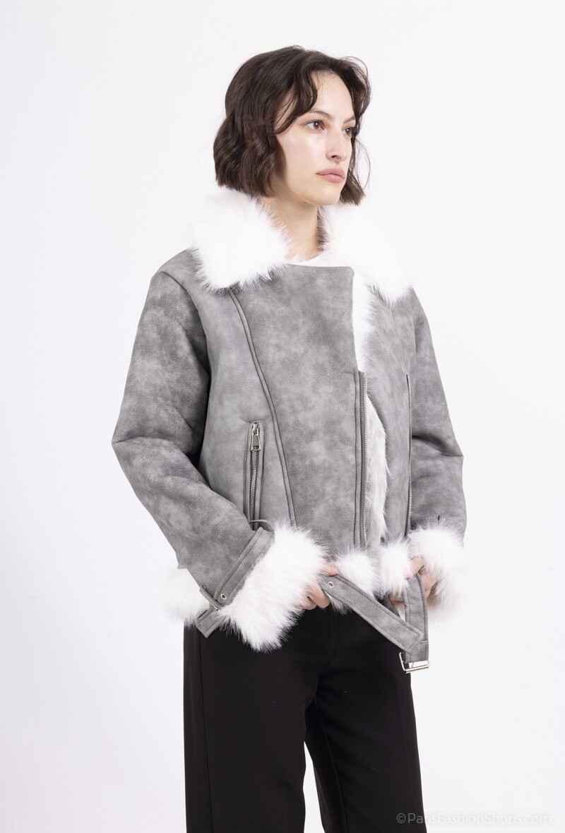Grossiste Melena Diffusion - veste fourrure