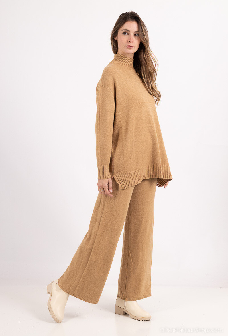 Wholesaler Alina - Knit pants and sweater set