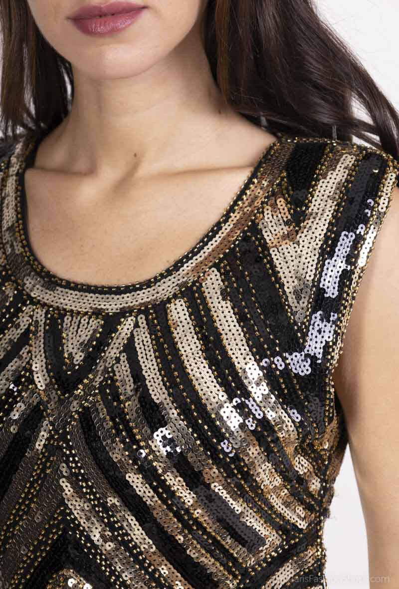 Grossiste Melena Diffusion - Robe de fête en sequins