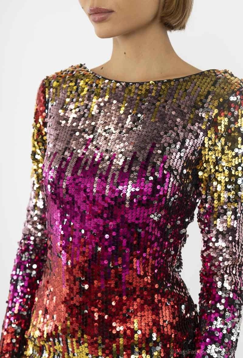 Wholesaler Alina - Dress with sequins